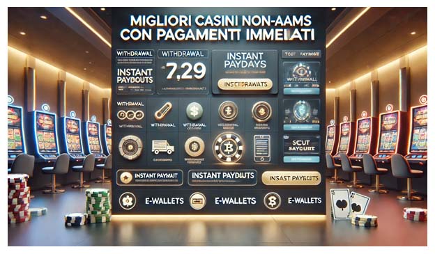 Migliori Casinò Non-AAMS con Pagamenti Immediati Migliori Casinò Non-AAMS con Pagamenti Immediati